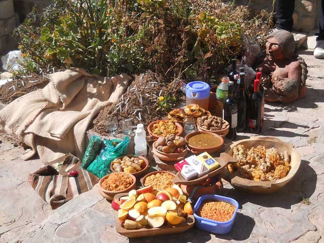 ofrendas a la pachamama